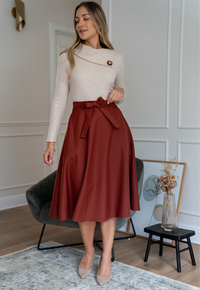 Veroka Ocre SKirt