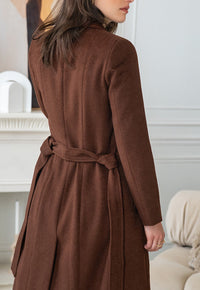 Valencia Brown Wool Coat