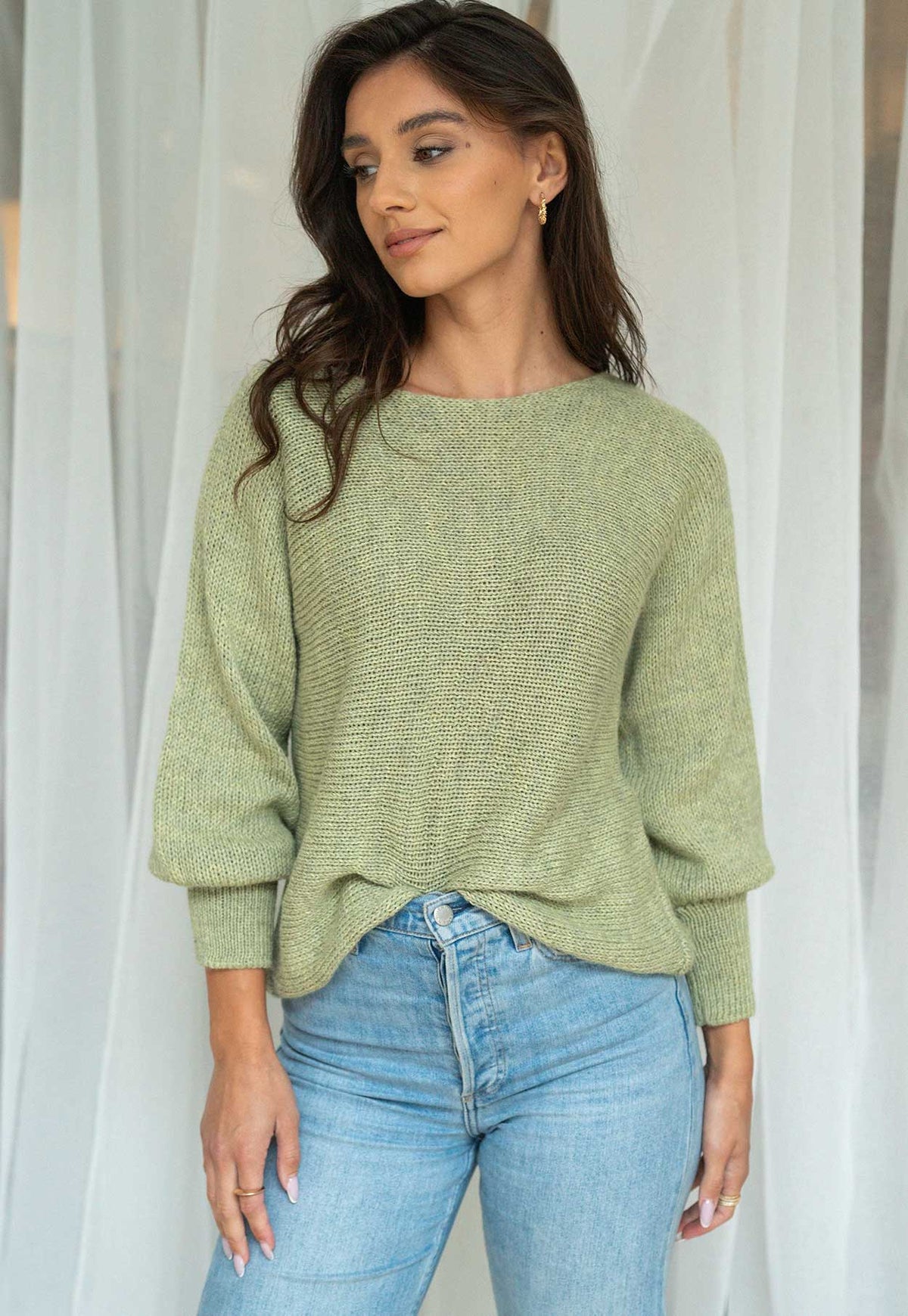 Spring Garden Boat sweater